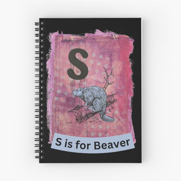 Item preview, Alphabet Flashcard - S is for Beaver designed and sold by David Irvine.