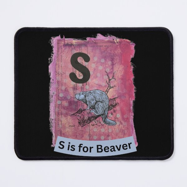 Item preview, Alphabet Flashcard - S is for Beaver designed and sold by David Irvine.