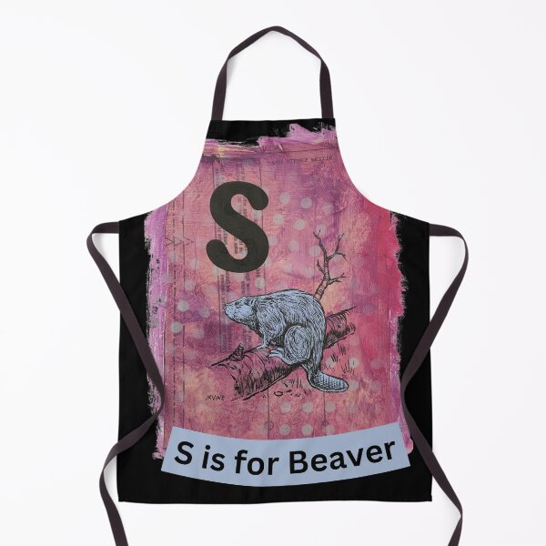 Item preview, Alphabet Flashcard - S is for Beaver designed and sold by David Irvine.