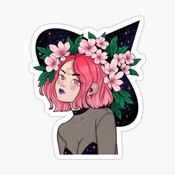 Item preview, Celestial Bloom Witch designed and sold by Ctoolooshka.