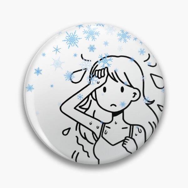 Item preview, sweaty menopausal woman in the winter designed and sold by smaimon.