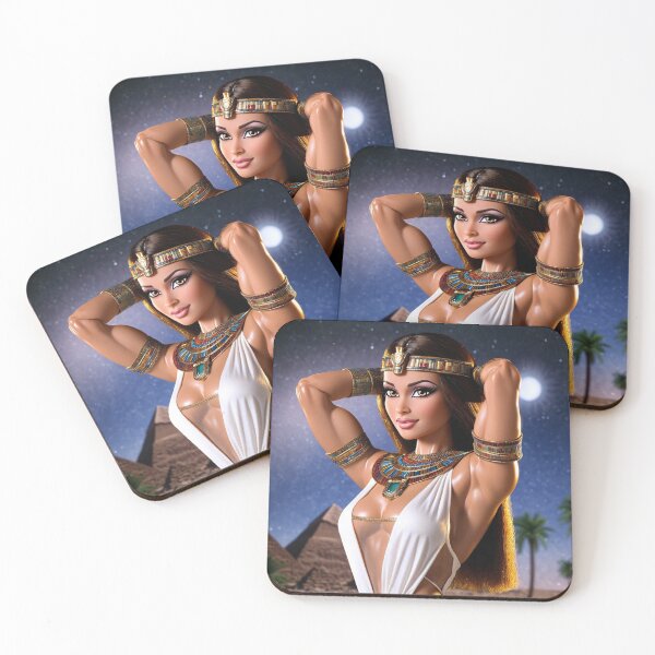 Item preview, Cleopatra ancient Egyptian Priestess artwork designed and sold by Vintage Designs +.