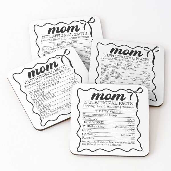 Item preview, Funny Mom Nutrition Facts Design – Perfect Gift for Mother’s Day designed and sold by UmutK.