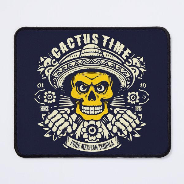 Item preview, A-Mexican skull celebrates Cactus season designed and sold by KoandZo.