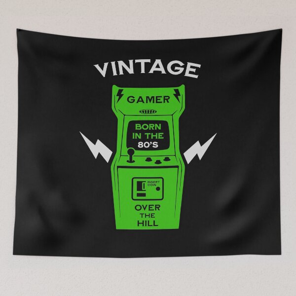Item preview, Vintage Gamer Born In The 1980's designed and sold by happygiftideas.