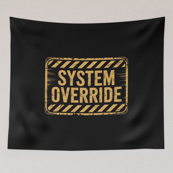 Item preview, System Override Alert designed and sold by SignumShop.