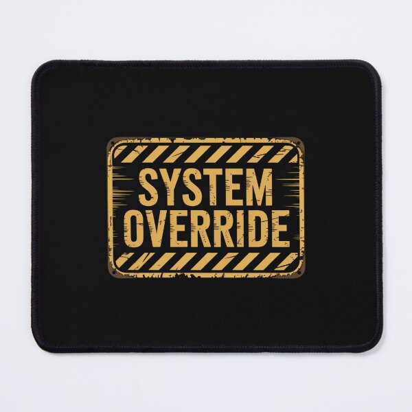 Item preview, System Override Alert designed and sold by SignumShop.