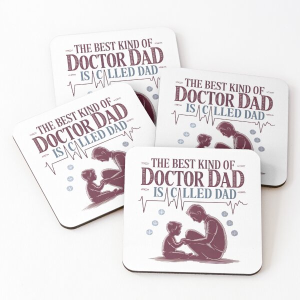 Item preview, The Best Kind of Doctor Dad Is Called Dad | Heartfelt Father’s Day Digital Art for Medical Dads designed and sold by AnnDesignStudio.