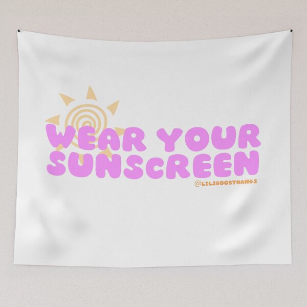 Item preview, Wear your sunscreen, sunscreen everyday, wear your SPF | @lilsboobthangs designed and sold by lilsboobthangs.