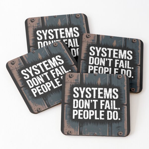 Item preview, Systems Don’t Fail designed and sold by SignumShop.