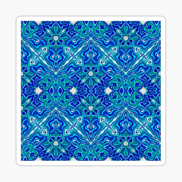 Item preview, Psychedelic Blues designed and sold by Tinabedesigns.