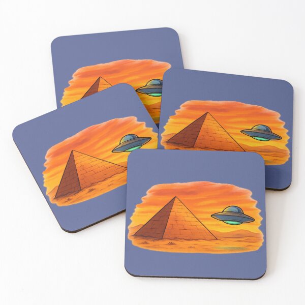 Item preview, Ancient Aliens? UFO Visits Egyptian Pyramid designed and sold by IraBum.