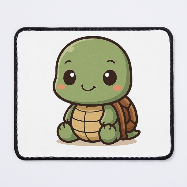 Item preview, Cute Chibi Turtle – Kawaii Cartoon Animal Illustration designed and sold by Mister-Turtle.