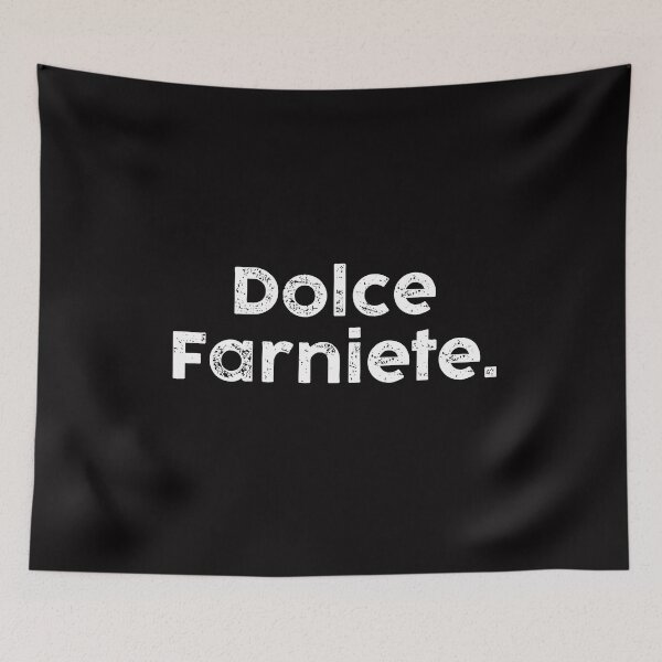 Item preview, A simple text inscription Dolce Farniete designed and sold by timedesignkardi.