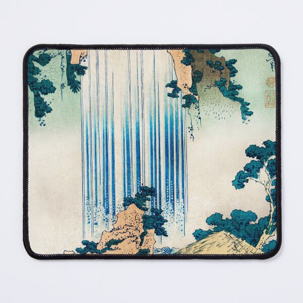 Item preview, Yoro Waterfall in Mino Province by Katsushika Hokusai designed and sold by EmeraldeaArt.