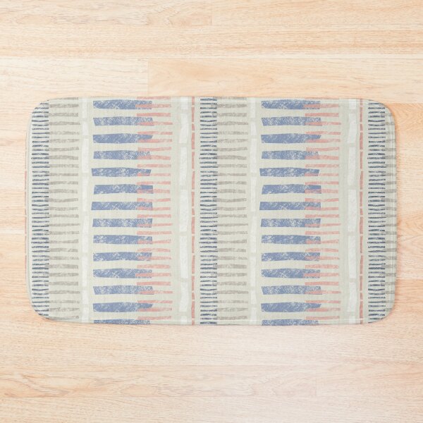 Item preview, Sophisticated imperfect stripes block print look  designed and sold by Designsbyluzia.