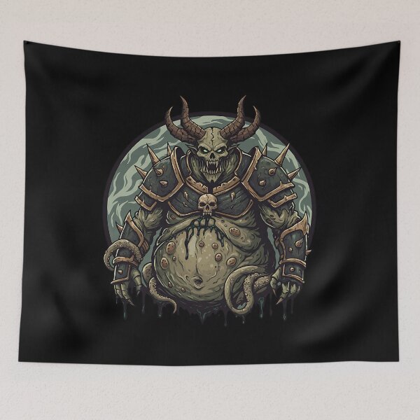 Item preview, Nurgle Chaos Warrior 2 Essential  designed and sold by GeniusPrint.