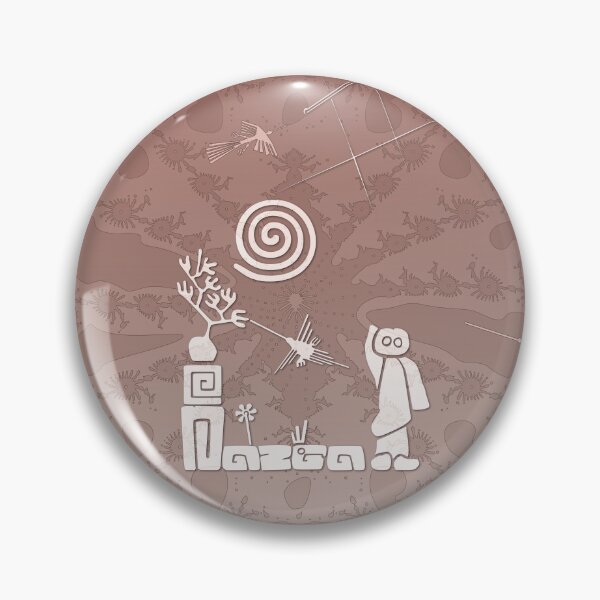 Item preview, Nazca Lines - Collected on A Mocha Fractal Backdrop designed and sold by kernowerno.