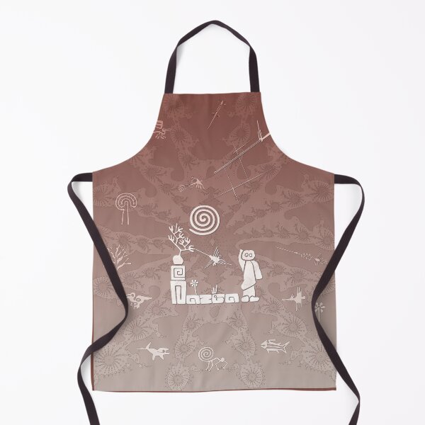Item preview, Nazca Lines - Collected on A Mocha Fractal Backdrop designed and sold by kernowerno.