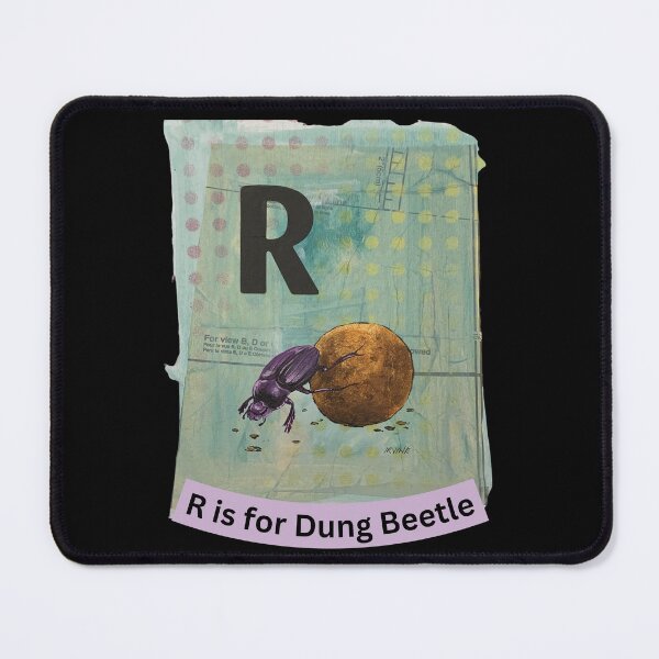 Item preview, Alphabet Flashcard - R is for Dung Beetle designed and sold by David Irvine.