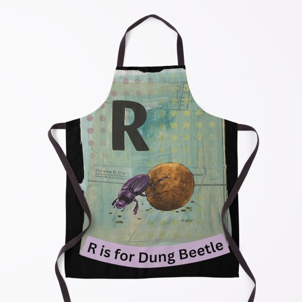 Item preview, Alphabet Flashcard - R is for Dung Beetle designed and sold by David Irvine.