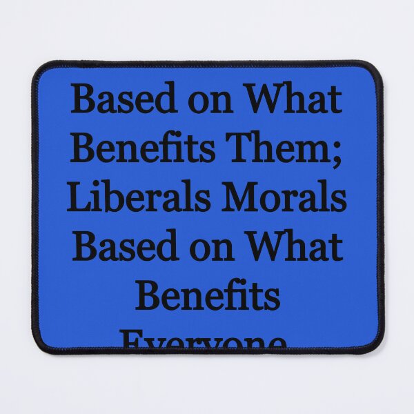 Item preview, MAGA morals vs Liberal Morals designed and sold by FerrariKing.