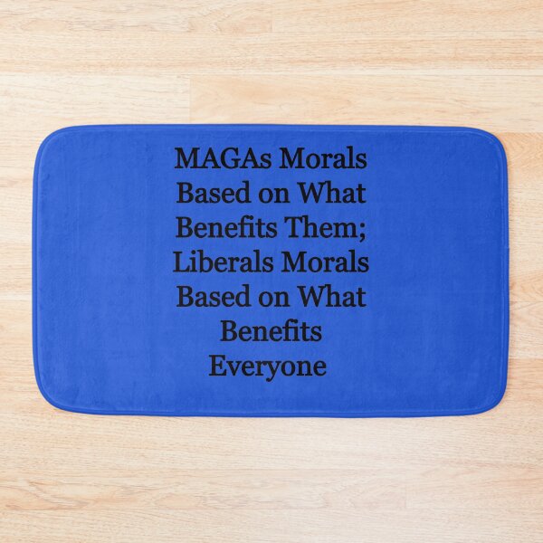 Item preview, MAGA morals vs Liberal Morals designed and sold by FerrariKing.