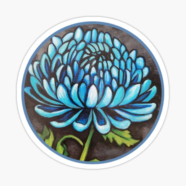 Item preview, Blue Mum in circle designed and sold by Moon Raven Studios-art by Mandiva333.