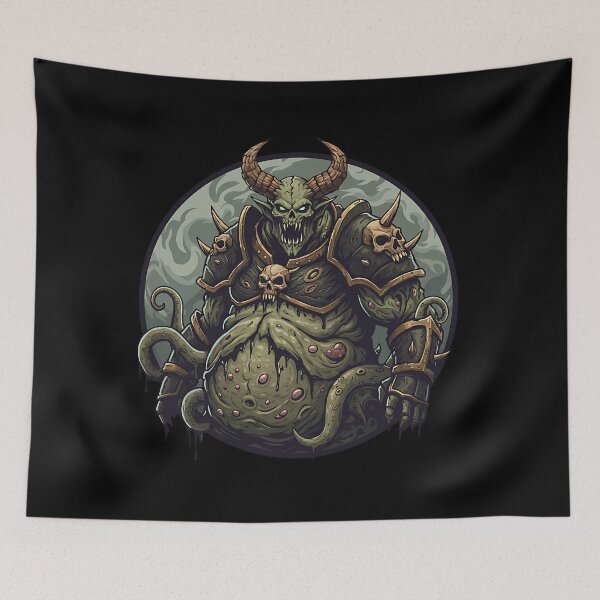 Item preview, Nurgle Chaos Warrior 3 Essential  designed and sold by GeniusPrint.