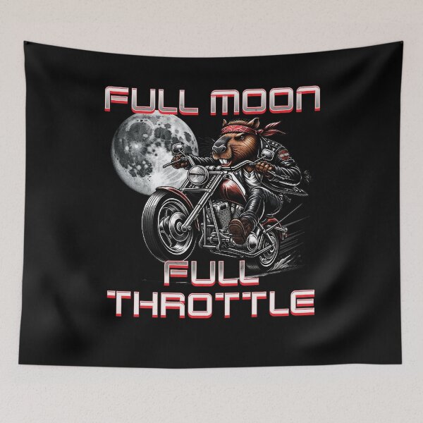 Item preview, Full Moon Full Throttle designed and sold by GAZZA DESIGN.
