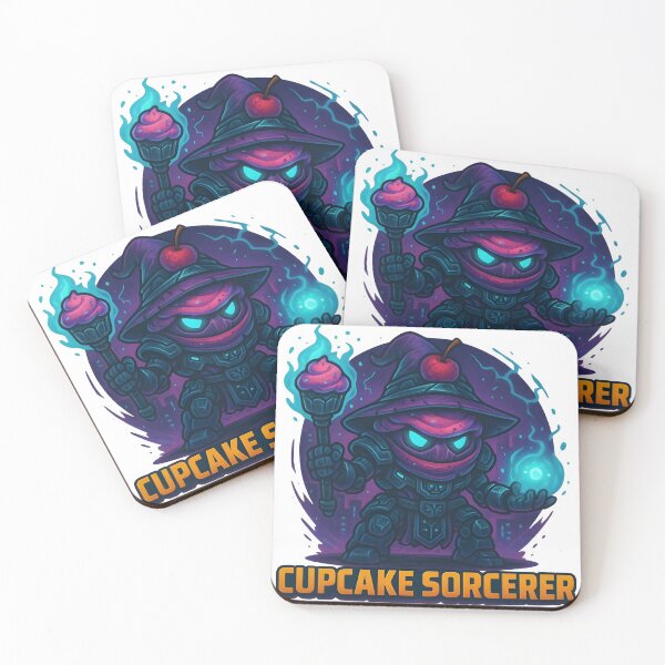 Item preview, Cupcake Sorcerer: Frostbyte Protocol designed and sold by Snackwear Apparel.