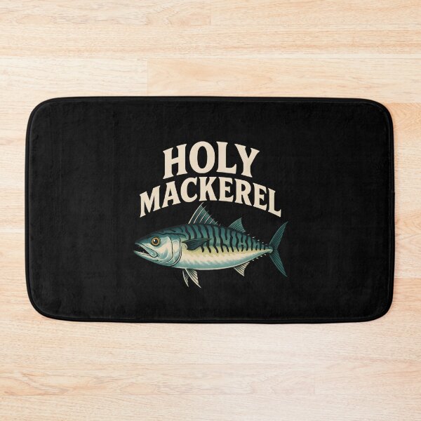 Item preview, Holy Mackerel T-Shirt – Cool Vector Fish Art | No Background, High-Quality Designer Style designed and sold by WAUZ.