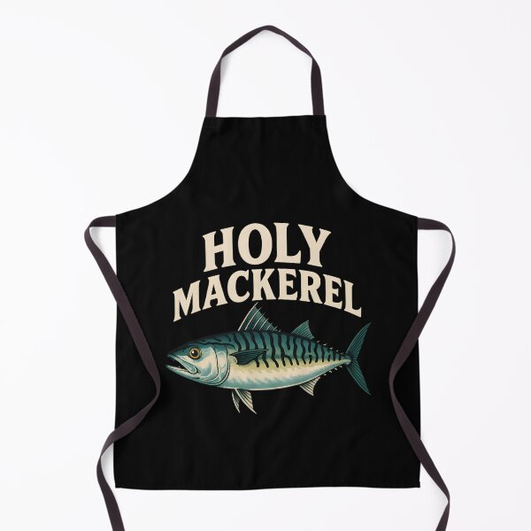 Item preview, Holy Mackerel T-Shirt – Cool Vector Fish Art | No Background, High-Quality Designer Style designed and sold by WAUZ.