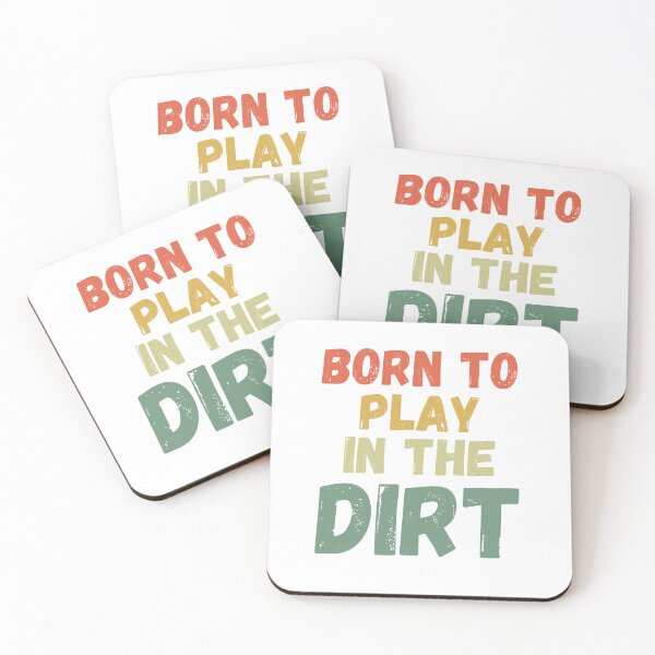 Item preview, Born to play in the dirt funny gardener retro designed and sold by snowry.