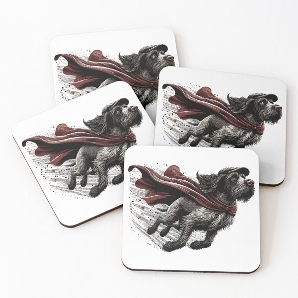 Item preview, Super Dog German Wirehaired Pointer DD Gift designed and sold by Pineapple-Tree.