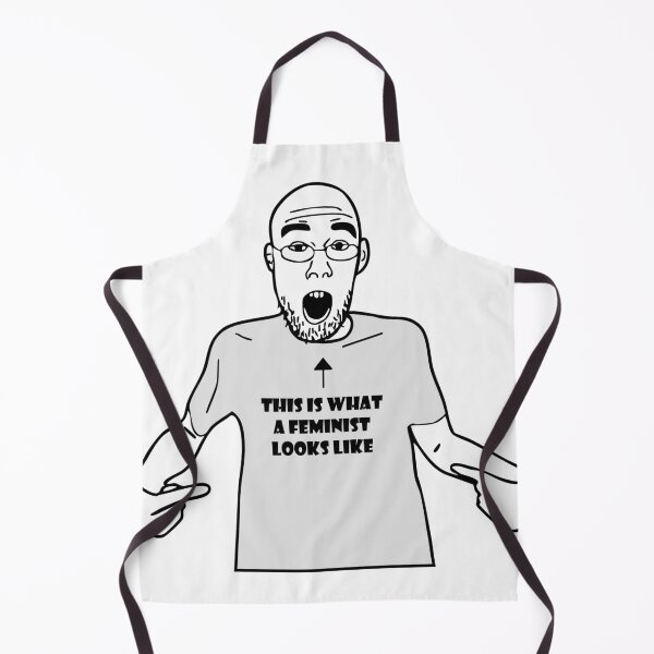 Item preview, Wojak Soyjak Feminist Meme designed and sold by AzibiyiArt.