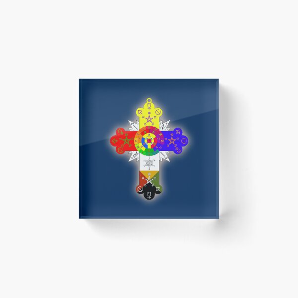 Item preview, Rosicrucian Rosy Cross Lamen designed and sold by kernowerno.