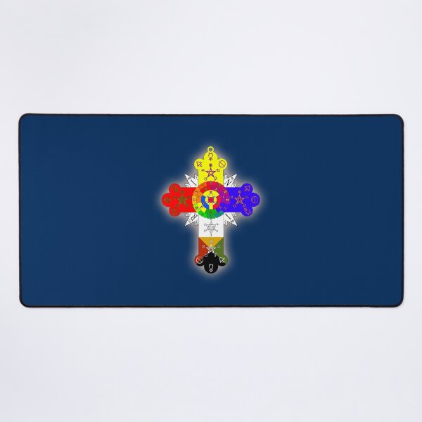 Item preview, Rosicrucian Rosy Cross Lamen designed and sold by kernowerno.