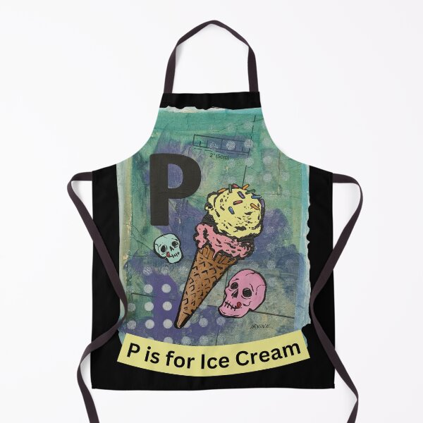 Item preview, Alphabet Flashcard - P is for Ice Cream designed and sold by David Irvine.