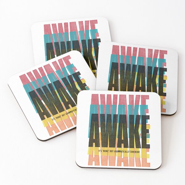 Item preview, AWAKE (it's "woke" but grammatically coherent) designed and sold by Skyler Orion X.