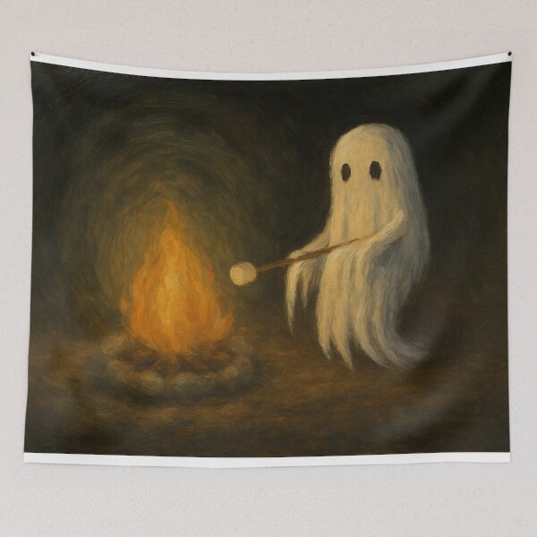 Item preview, Camping Ghostie designed and sold by heathermcneil99.