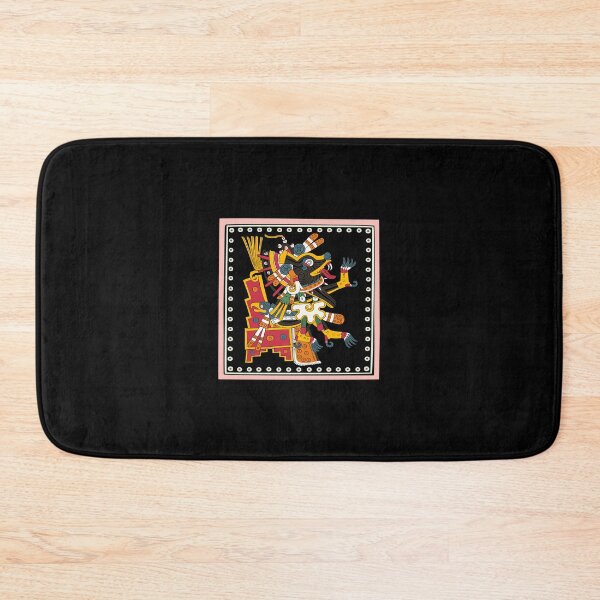 Item preview, Xolotl - Framed Transparent Aztec God of Fire & Lightning designed and sold by kernowerno.