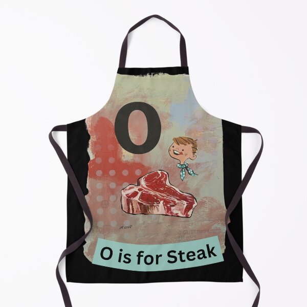 Item preview, Alphabet Flashcard - O is for Steak designed and sold by David Irvine.