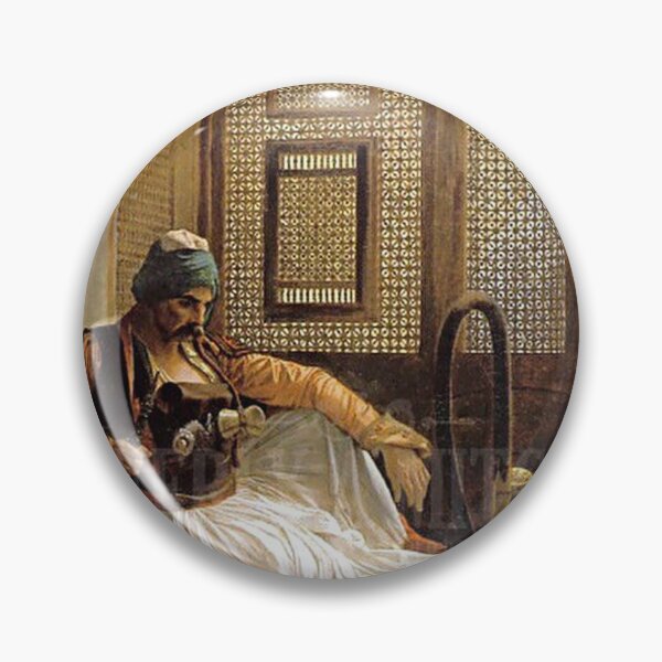 Item preview, Arnaut smoking - Jean Leon Gerome  designed and sold by Vintage Designs +.