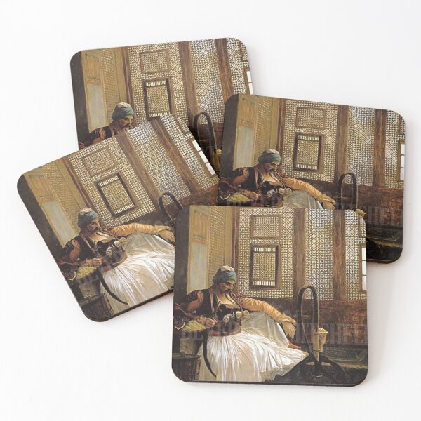 Item preview, Arnaut smoking - Jean Leon Gerome  designed and sold by Vintage Designs +.