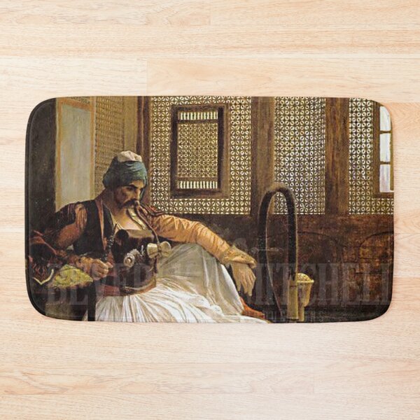 Item preview, Arnaut smoking - Jean Leon Gerome  designed and sold by Vintage Designs +.