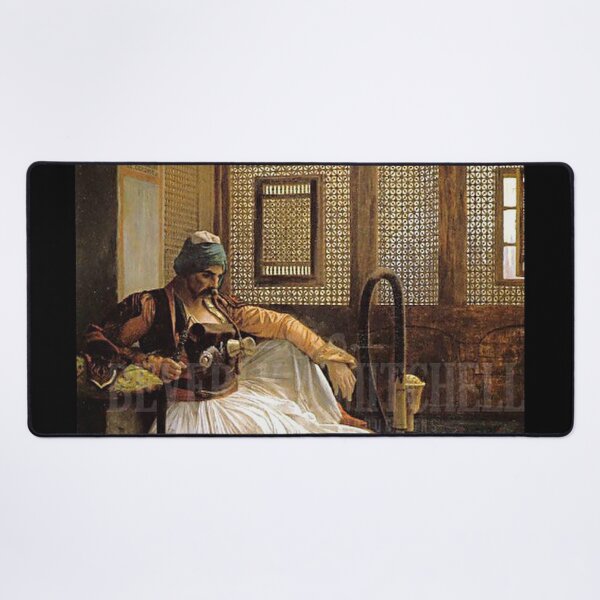 Item preview, Arnaut smoking - Jean Leon Gerome  designed and sold by Vintage Designs +.