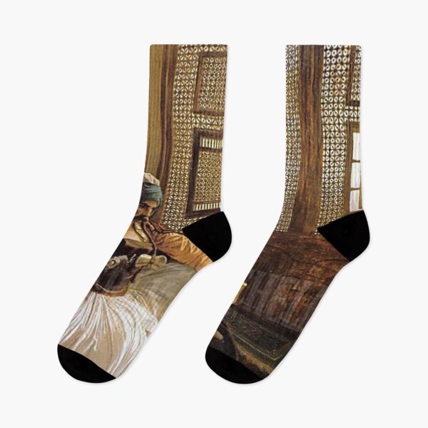 Item preview, Arnaut smoking - Jean Leon Gerome  designed and sold by Vintage Designs +.