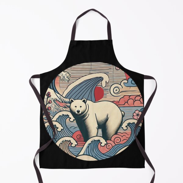 Item preview, Great Wave Bear designed and sold by Paxbear Tees.