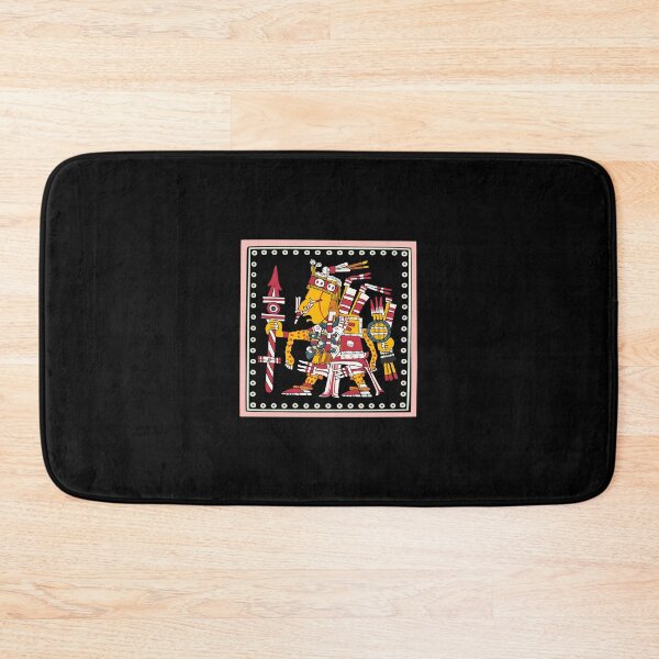 Item preview, Xipetotec - Framed Transparent Flayed Aztec God of Force designed and sold by kernowerno.